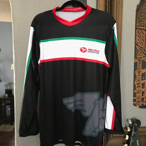 Shirts Pro Italia Motorcycle Racing Jersey Rare Vintage Poshmark